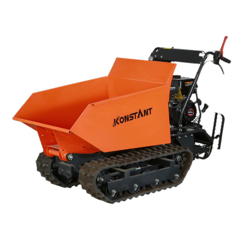 Construction Crawler Mini Dumper - Anpassad självbelastning 9,0 hk Hydraulsystem 